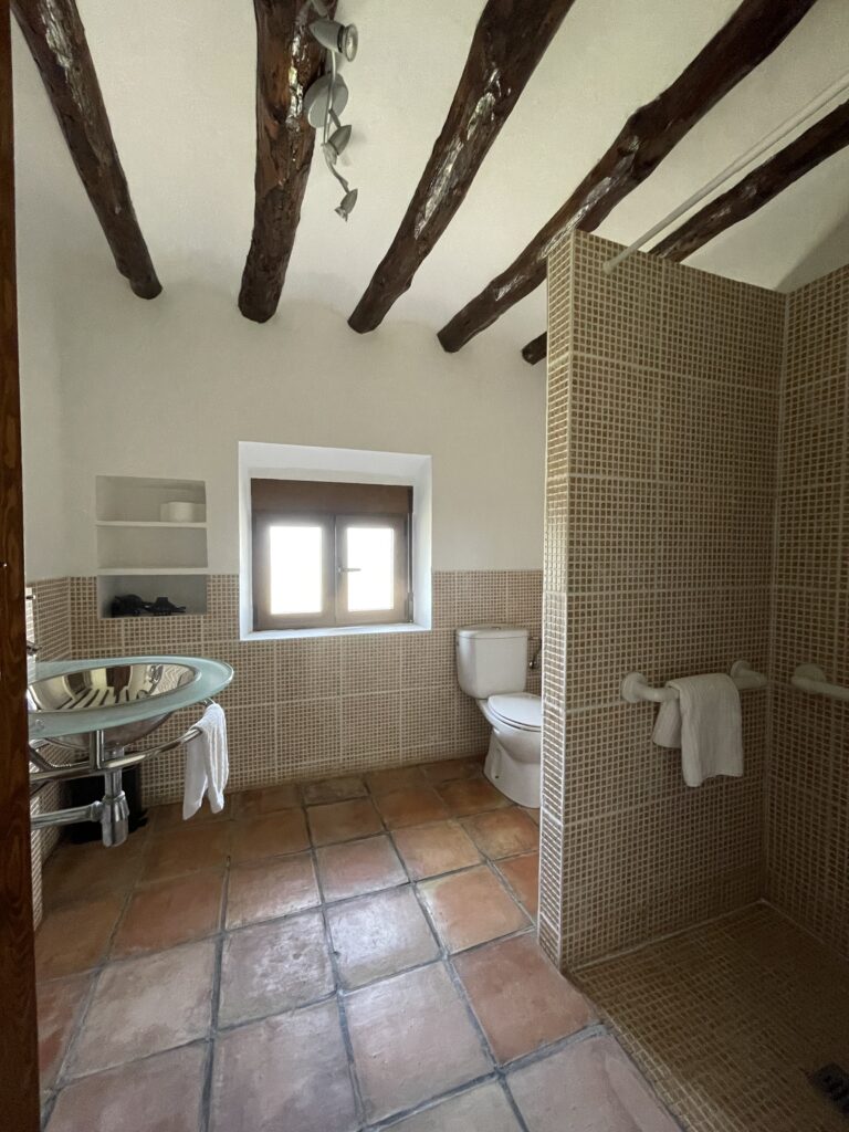 La Higuera bathroom Casa Pedro Barrera Murcia Caravaca de la Cruz